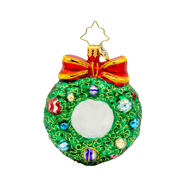 2025 Christopher Radko Dated Smiling Through 2025 Gem Ornament