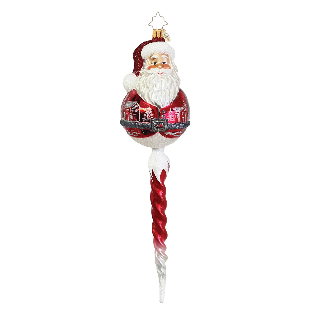 2025 Christopher Radko Santa’s Crystal Cascade OOTM