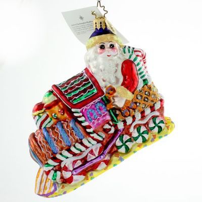 Christopher Radko Candyland Junction Train Ornament 0101400