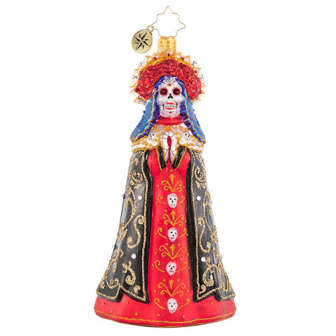 Christopher Radko Lady Of Shadows Day of the Dead Ornament