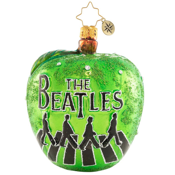 Christopher Radko Beatles Abbey Road Green Apple Records Ornament