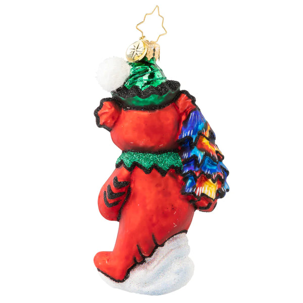 Christopher Radko Grateful Dead Technicolor Tree Dancing Bear Ornament