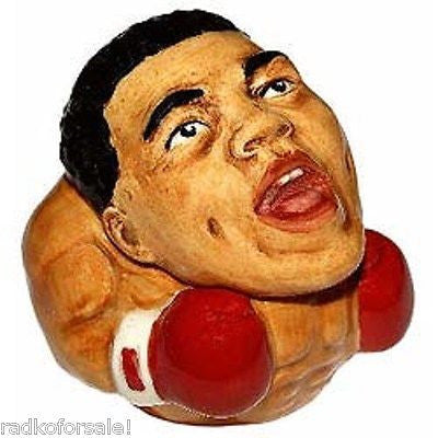 Kevin Francis FACE POTS Muhammad Ali Boxer Limited 514 Trinket Box NEW
