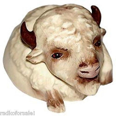 Kevin Francis FACE POTS Tantrica the Sacred White Buffalo Limited 364 NEW in box