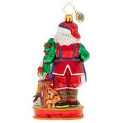 Christopher Radko A Magnificent Marionette Santa Pinocchio Ornament