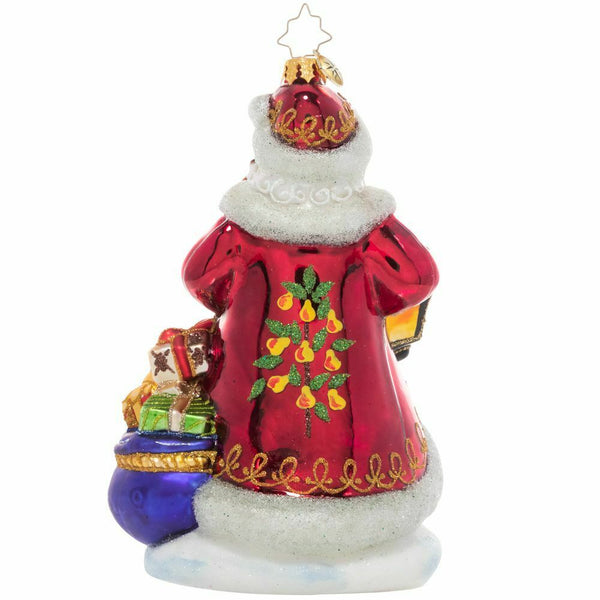 Christopher Radko #1 Santa's Pear Tree 12 Days Christmas Ornament