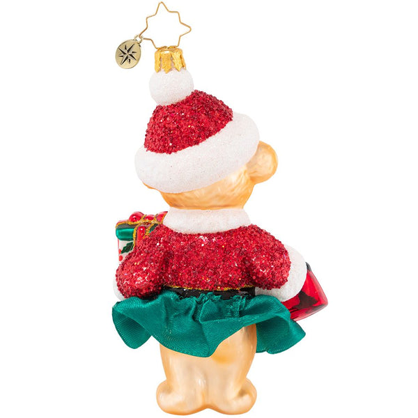 Christopher Radko Muffy Ready To Celebrate Christmas! Ornament