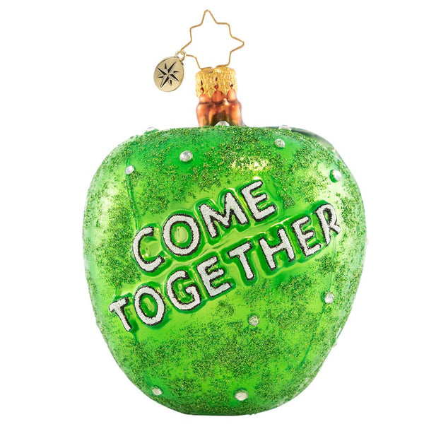Christopher Radko Beatles Abbey Road Green Apple Records Ornament