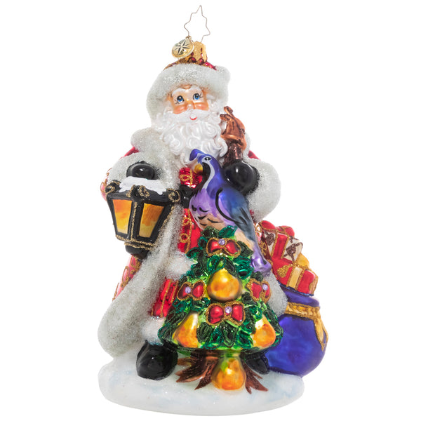 Christopher Radko #1 Santa's Pear Tree 12 Days Christmas Ornament