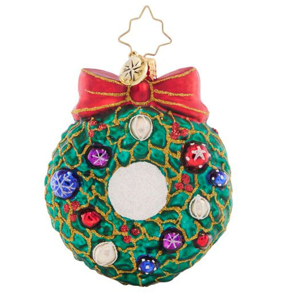 Christopher Radko Dated Smiling Through 2023 Little Gem Ornament