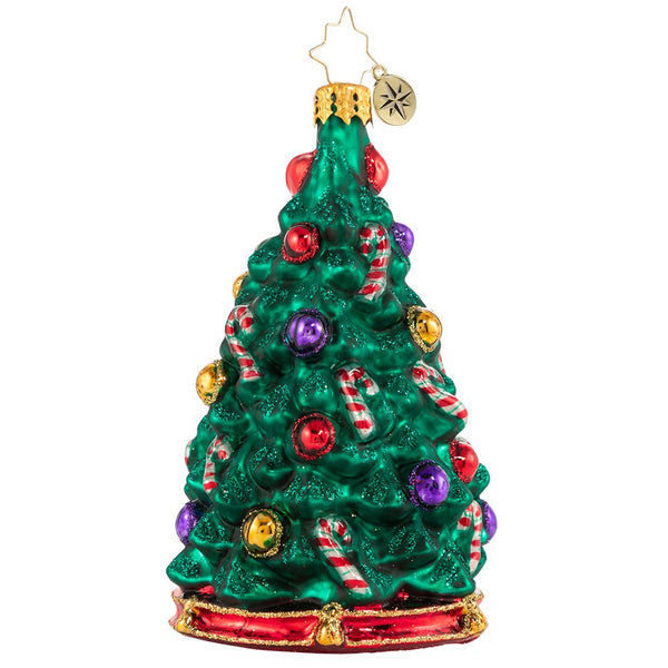 Christopher Radko High-Fashion Tannenbaum Tree Ornament