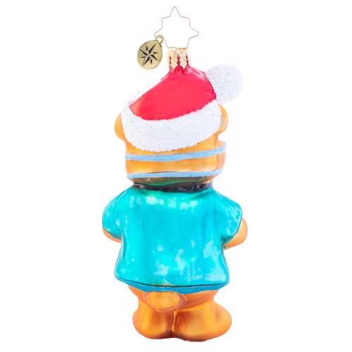 Christopher Radko Covid 19 Dr Ted E Bear Ornament Free Gift! w/purchase