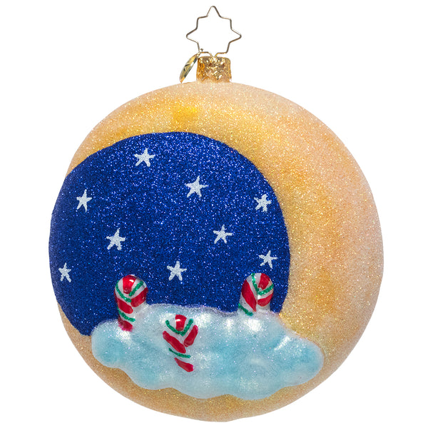 Christopher Radko Baby Darling 1St First Christmas Moon Ornament