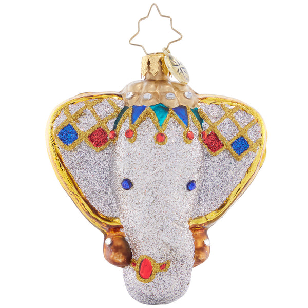 Christopher Radko Opulent Elephant Gem Ornament