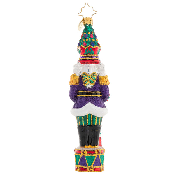 Christopher Radko Christmas Commander Nutcracker Ornament