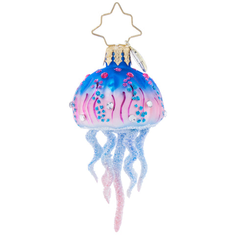 Christopher Radko Colorful Jelly Fish Gem Ornament