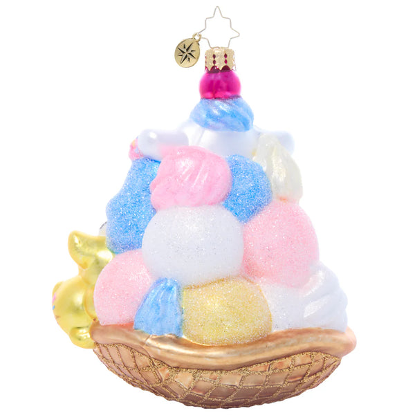 Christopher Radko Hello Kitty and Friends Ice Cream Parlor Ornament