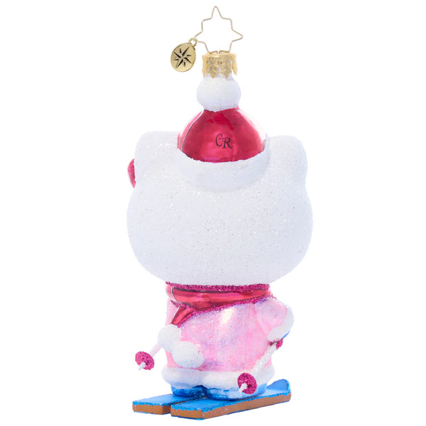 Christopher Radko Hello Kitty Aspen Vacation Skiing Ornament