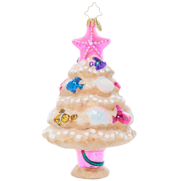 Christopher Radko Under The Sea Tree Beach ornament