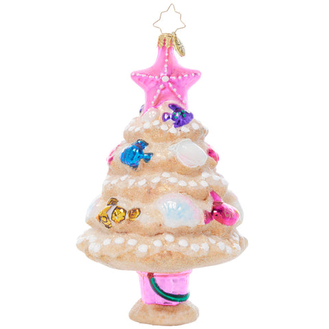 Christopher Radko Under The Sea Tree Beach Tropical ornament