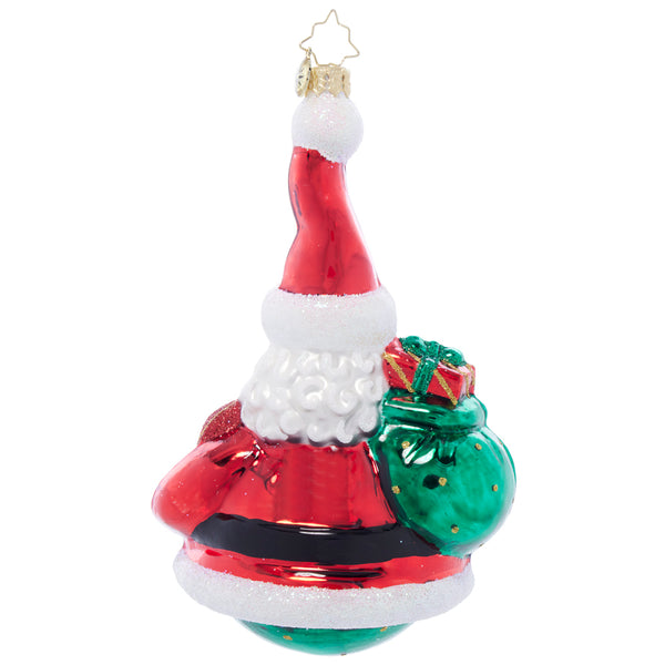 Christopher Radko 2024 Aids Full of Hope Santa Charity Ornament