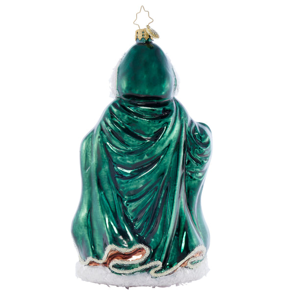 Christopher Radko Emerald Isle Kris Kringle Santa Ornament