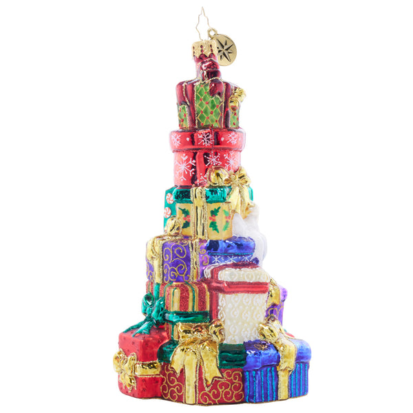 Christopher Radko Stacked with Holiday Love Gifts Ornament