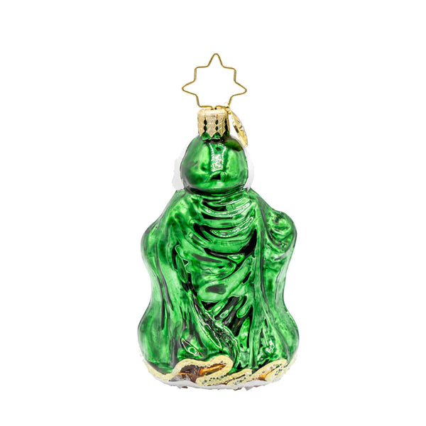 Christopher Radko Emerald Isle Kris Kringle Gem Santa Ornament