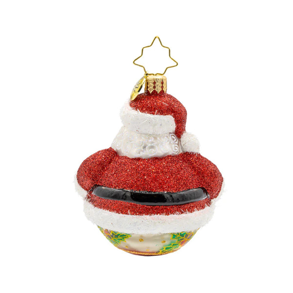 Christopher Radko Jolly Holly Claus Santa Gem Ornament