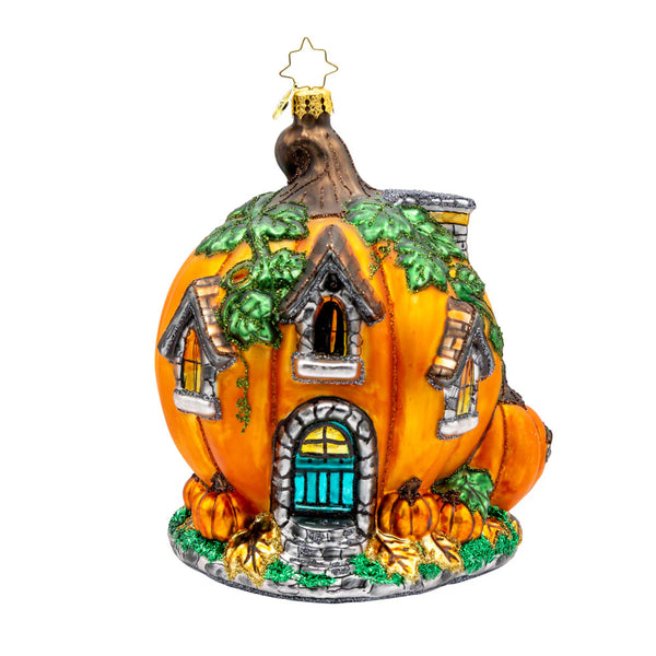 Christopher Radko Halloween Pumpkin Patch Abode Ornament 2025