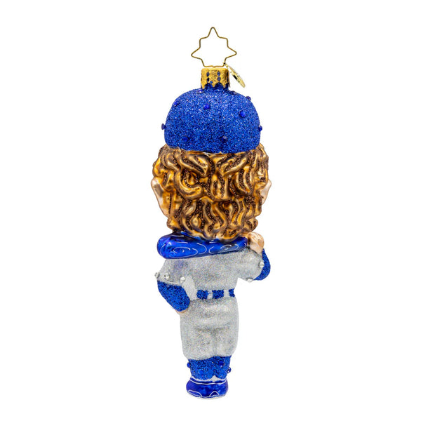 Christopher Radko Elton John Grand Slam Baseball ornament