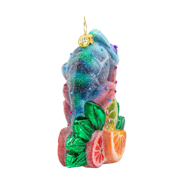 Christopher Radko Camouflage Cutie Gecko Ornament