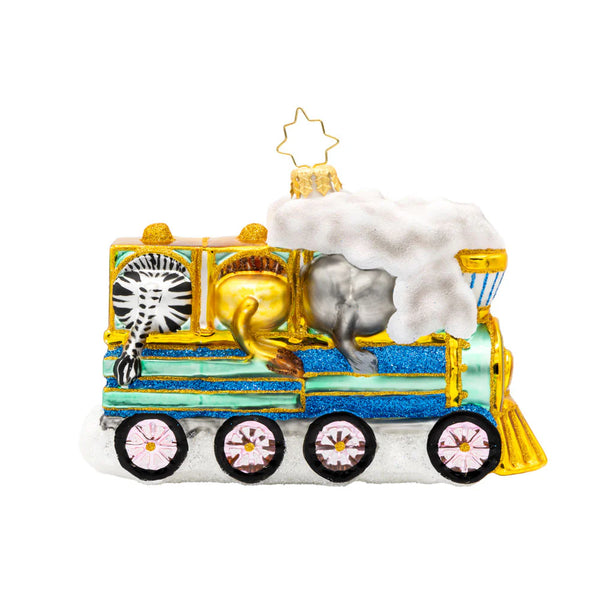 Christopher Radko 2025 Baby Animals Dated Tiny Travelers Ornament