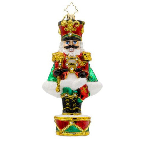 2025 Christopher Radko Golden Nobel Guardian Ornament