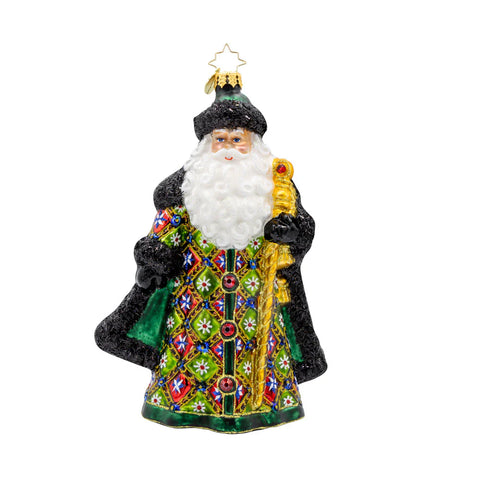 2025 Christopher Radko The Opulent Noel Santa ornament OOTM