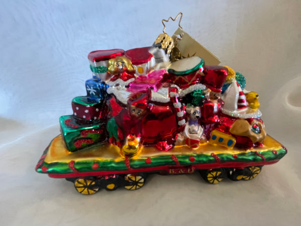 Christopher Radko B & O Railroad Train Set of 12 Ornaments