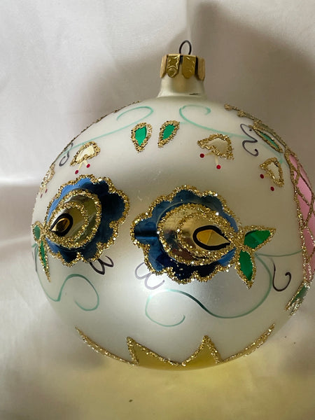 PreOwned Christopher Radko SOUTHERN COLONIAL Ornament 92-142-0