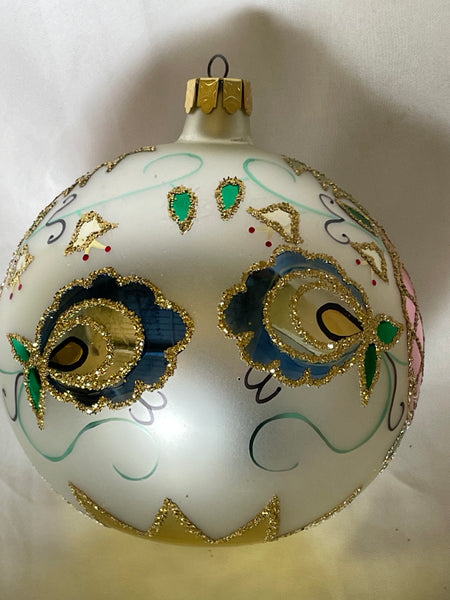 PreOwned Christopher Radko SOUTHERN COLONIAL Ornament 92-142-0