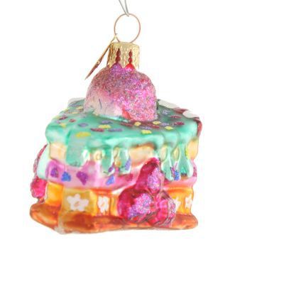 Christopher Radko BERRY CAKE GEM Candyland ornament