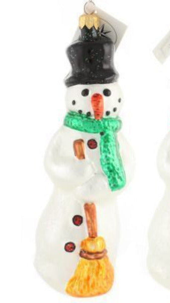 Christopher Radko Gingerbread Snowman Cookie Ornament