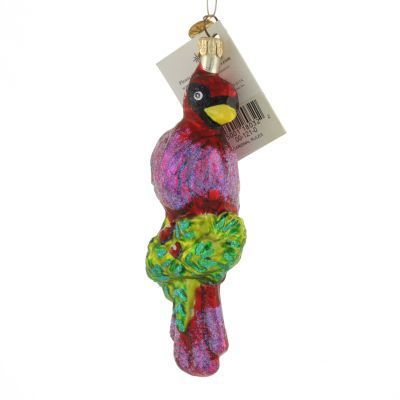 Christopher Radko Cardinal Rules Red Bird Ornament