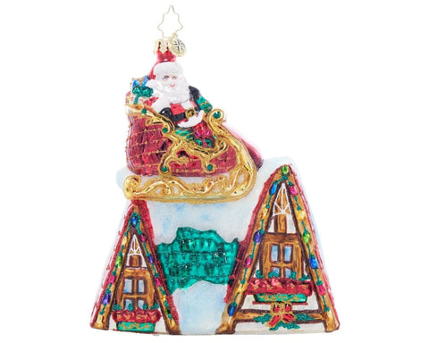 Christopher Radko There Arose Such a Clatter Ornament