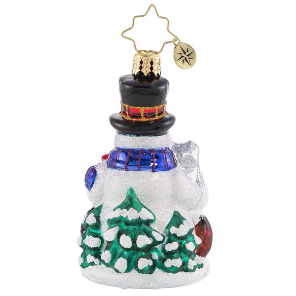 Christopher Radko Friends of the Forest Snowman & Animals Little Gem Ornament
