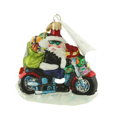 Christopher Radko Harley Davidson Petite Free Wheelin' Motorcycle ornament