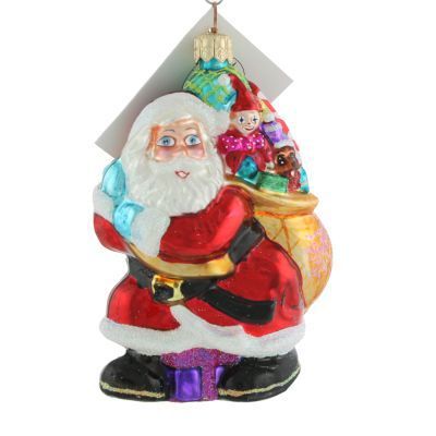 Christopher Radko Little Big Nick Santa ornament 00-258-0