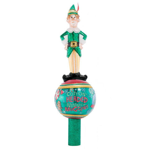 Christopher Radko Merry Muggins Buddy the ELF Finial Tree Topper 20th Anniversary