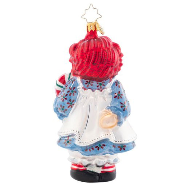 Christopher Radko Raggedy Ann Sweets Christmas Ornament