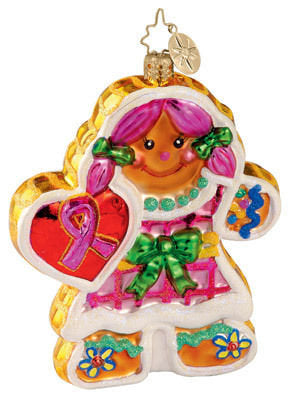 Christopher Radko SPICE GIRL Gingerbread Cookie ornament