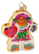 Christopher Radko SPICE GIRL Gingerbread Cookie ornament