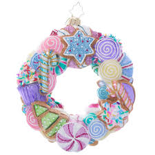 Christopher Radko Sugar-plum Dancing Dreams Wreath Ornament OOTM 2024